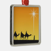 Drie Mannen van het Wijs na de Ster Metalen Ornament (Rechts)