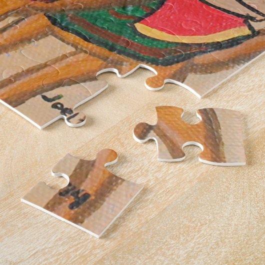 Drie Mannen van Wise door Joel Anderson Puzzle Legpuzzel (Zijkant)