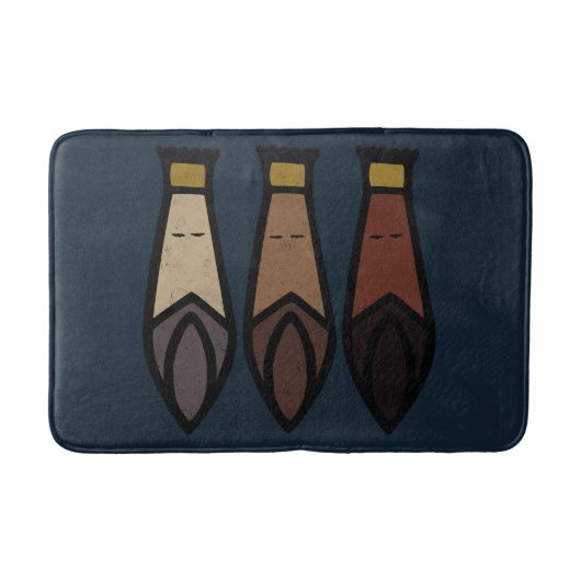 Drie Mannen van Wise. Los Tres Reyes Magos Badmat (Voorkant)
