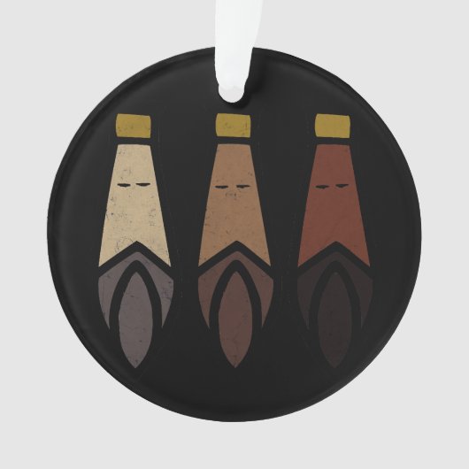 Drie Mannen van Wise. Los Tres Reyes Magos Ornament (voorkant)