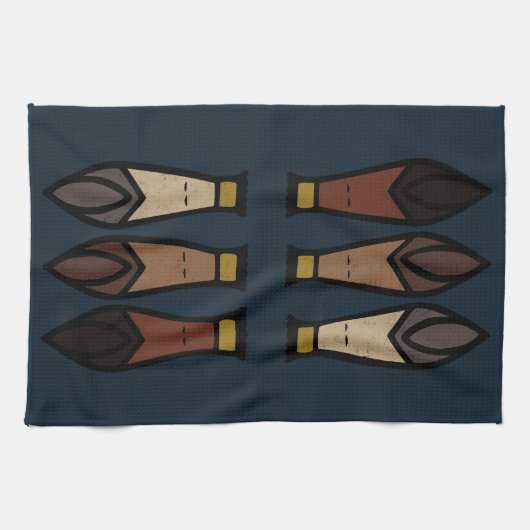 Drie Mannen van Wise. Los Tres Reyes Magos Theedoek (Horizontaal)