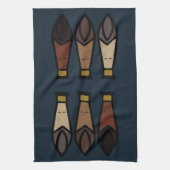 Drie Mannen van Wise. Los Tres Reyes Magos Theedoek (Verticaal)