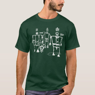 Drie mannetjes in Ceremonial Dress T-shirt