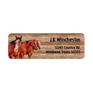 Drie Mares voor Cowboys en Cowgirl Etiket