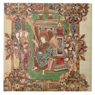 Drie Maries aan de Sepulcher, van de Benedictio Tegeltje