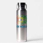 Drie maten aluminium waterflessen waterfles (Voorkant)
