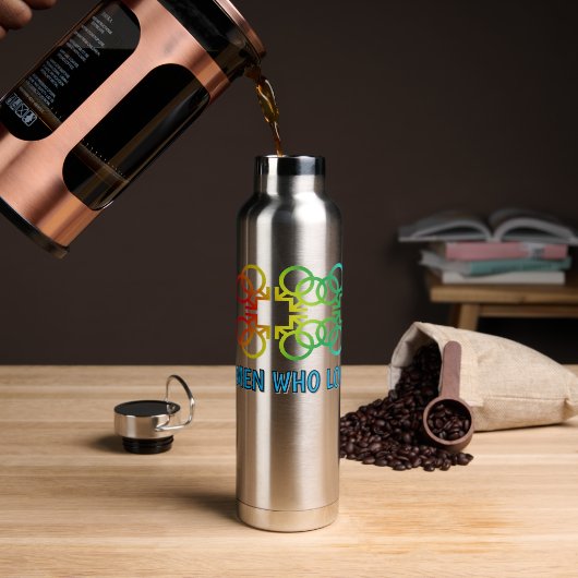 Drie maten aluminium waterflessen waterfles (Koffie (Gedraaid)  )