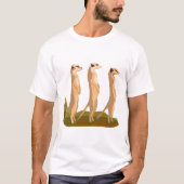 Drie Meerkats T-shirt (Voorkant)