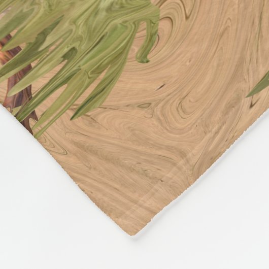 Drie Meerly Meerkats Fleece Deken (Hoek)