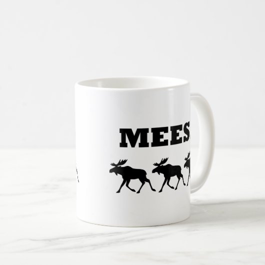 Drie Meese Funny Koffiemok (Voorkant rechts)