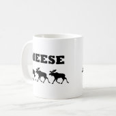 Drie Meese Funny Koffiemok (Voorkant links)