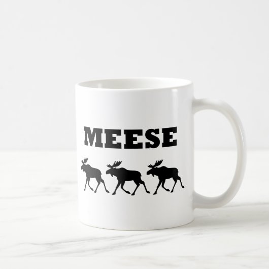 Drie Meese Funny Koffiemok (Rechts)