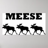 Drie Meese Funny Poster (Voorkant)