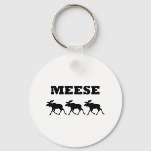 Drie Meese Funny Sleutelhanger