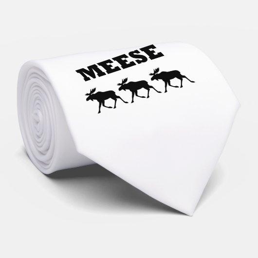 Drie Meese Funny Stropdas (Opgerold)
