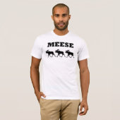 Drie Meese Funny T-Shirt (Voorkant volledig)