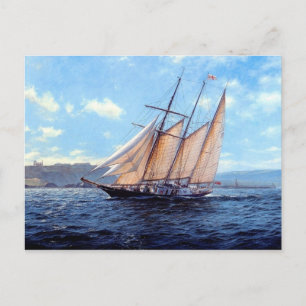 Drie meester tegen de wind briefkaart