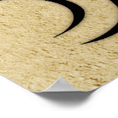 Drie mei houdt een geheim poster (Hoek)