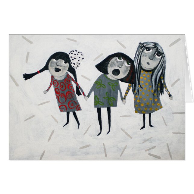 drie meisjes (Voorkant Horizontaal)