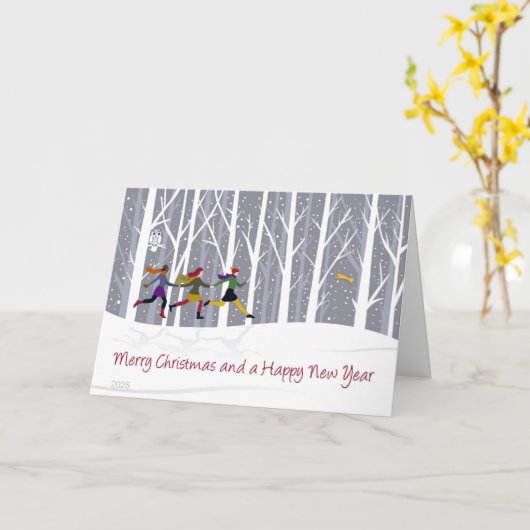 Drie Meisjes die met de Kaart van het Binnenste Be (Gele Bloem)