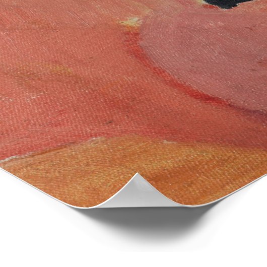 Drie meisjes in de Petten tegen August Macke Poster (Hoek)