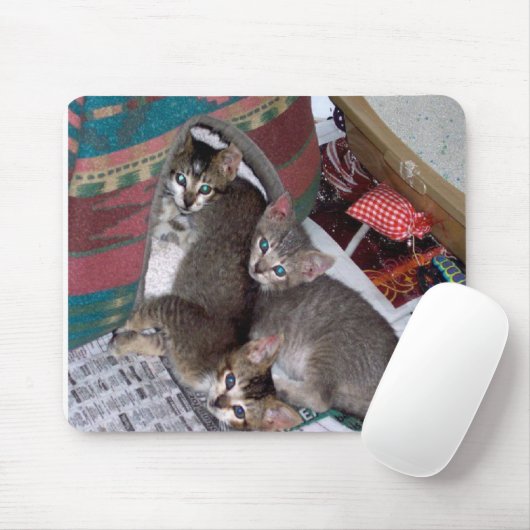 Drie meisjes muismat (Met muis)