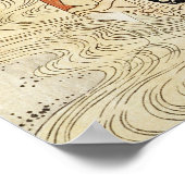 Drie meisjes padelen in een rivier, van de Mode Poster (Hoek)