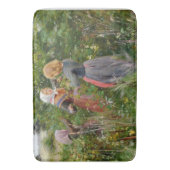 Drie Meisjes Pickende bramen (door Brendekilde) Badmat (Voorkant Verticaal)