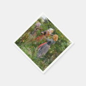 Drie Meisjes Pickende bramen (door Brendekilde) Servet (Hoek)