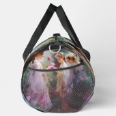 Drie meisjes spelen in een tuin plunjezak (Rechts)