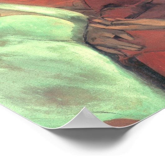 Drie meisjes van Amrita Sher Gil Poster (Hoek)