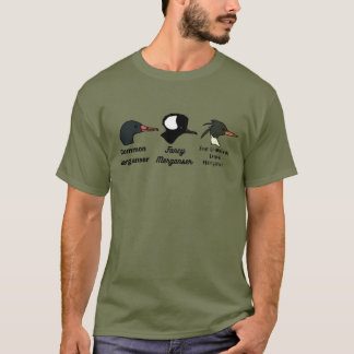 Drie Mergansers - Duck Hunting Mato Patos T-shirt