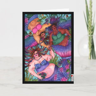 Drie Mermaids Kaart