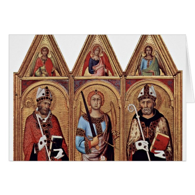 Drie met Heilige Angels in elke kabel, van links: (Voorkant Horizontaal)