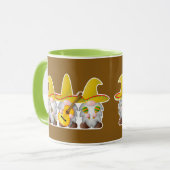 Drie Mexicaanse Mariachi kabouters Mok (Voorkant links)