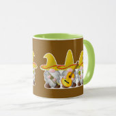 Drie Mexicaanse Mariachi kabouters Mok (Voorkant rechts)