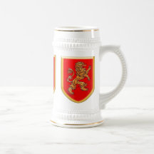 Drie middeleeuwse Lions Shield