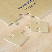 Drie middeleeuwse zwaarden 2016 legpuzzel (Zijkant)