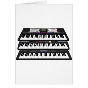 Drie moderne toetsenborden: Synthesizers: