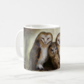 Drie Mok van de Moon van de Owl (Voorkant links)