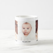 Drie Mok voor kerstcadeautjes met foto's voor tant (Center)