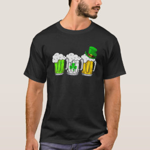 Drie Mokken Ierse vlag Mannen van de St Patricks D T-shirt
