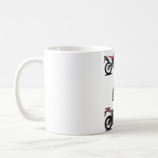 Drie Mokken motorfietsen (Links)