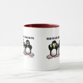 Drie Mokken Wise Penguins (Midden)