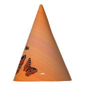 Drie Monboogvlinders  markeringen Oranje Feesthoedjes (Rechts)