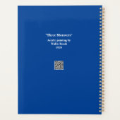 "Drie Monsters" acryl schilderij Planner (Achterkant)