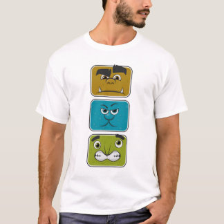 Drie Monstervlakken T-shirt
