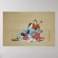 Drie mooie Japanse vrouwen