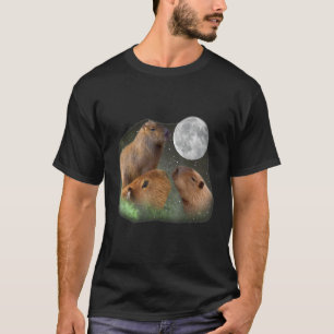 Drie Moon Capybaras T-shirt