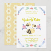 Drie Moppige Bijen  Kaart (Voorkant / Achterkant)